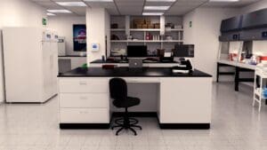 Fully immersive training lab with 250 interactions