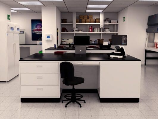 Fully immersive training lab with 250 interactions